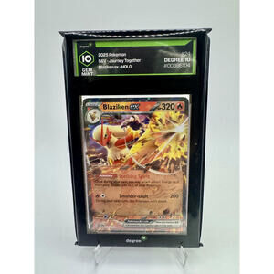 Blaziken EX Degree GEM-MT 10